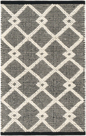 Blackberry 2' 2 x 3' 1 Jill Zarin Dorset Rectangle Area Rug Premium Wool & Cotton Blend All Natural Pile Carpet for Bedrooms, Offices, Living Rooms, Dorms for Sale at Rug Engine