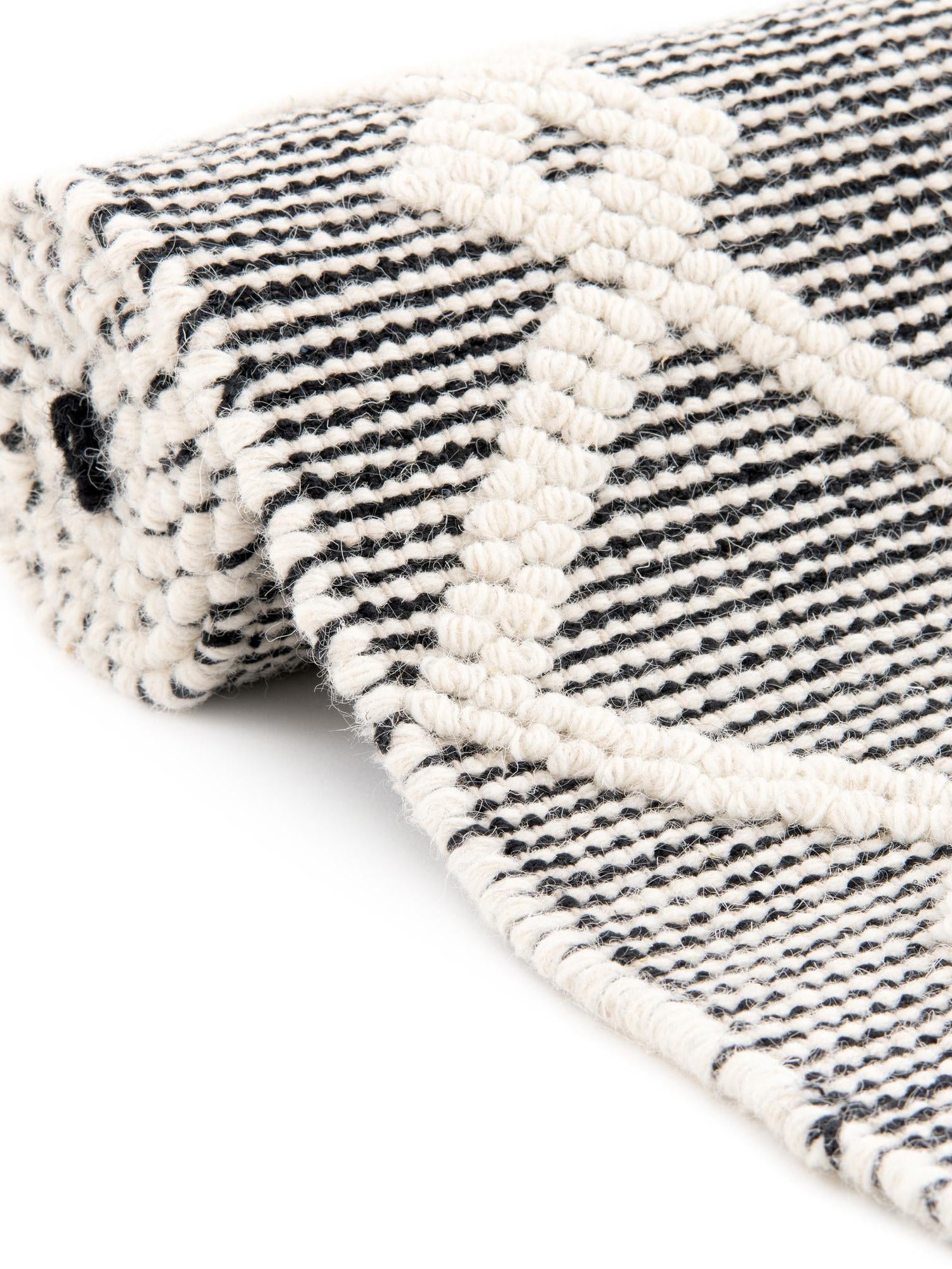 Blackberry 7' 10 x 10' Jill Zarin Dorset Rectangle Area Rug Premium Wool & Cotton Blend All Natural Pile Carpet for Bedrooms, Offices, Living Rooms, Dorms for Sale at Rug Engine
