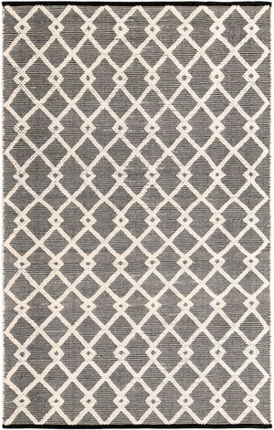 Blackberry 5' 1 x 8' Jill Zarin Dorset Rectangle Area Rug Premium Wool & Cotton Blend All Natural Pile Carpet for Bedrooms, Offices, Living Rooms, Dorms for Sale at Rug Engine