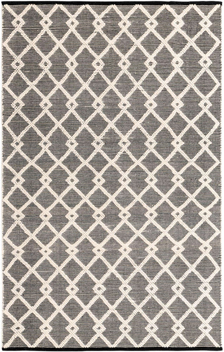 Blackberry 5' 1 x 8' Jill Zarin Dorset Rectangle Area Rug Premium Wool & Cotton Blend All Natural Pile Carpet for Bedrooms, Offices, Living Rooms, Dorms for Sale at Rug Engine
