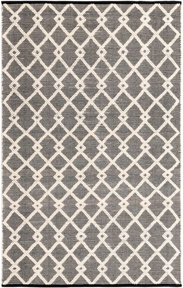 Blackberry 5' 1 x 8' Jill Zarin Dorset Rectangle Area Rug Premium Wool & Cotton Blend All Natural Pile Carpet for Bedrooms, Offices, Living Rooms, Dorms for Sale at Rug Engine