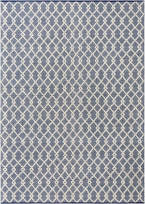 Blueberry 10' x 14' 1 Jill Zarin Dorset Rectangle Area Rug Premium Wool & Cotton Blend All Natural Pile Carpet for Bedrooms, Offices, Living Rooms, Dorms for Sale at Rug Engine