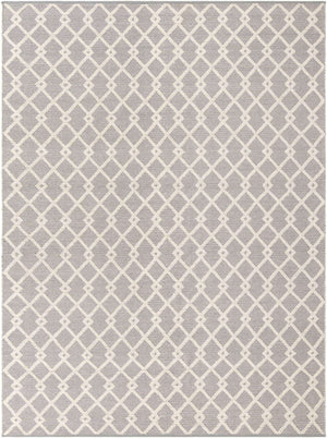 Gray Manor 9' x 12' Jill Zarin Dorset Rectangle Area Rug Premium Wool & Cotton Blend All Natural Pile Carpet for Bedrooms, Offices, Living Rooms, Dorms for Sale at Rug Engine