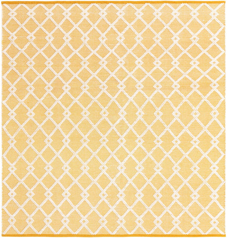 English Daisy 10' x 10' Jill Zarin Dorset Square Area Rug Premium Wool & Cotton Blend All Natural Pile Carpet for Bedrooms, Offices, Living Rooms, Dorms for Sale at Rug Engine