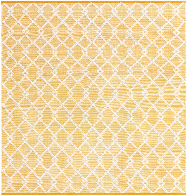 English Daisy 10' x 10' Jill Zarin Dorset Square Area Rug Premium Wool & Cotton Blend All Natural Pile Carpet for Bedrooms, Offices, Living Rooms, Dorms for Sale at Rug Engine