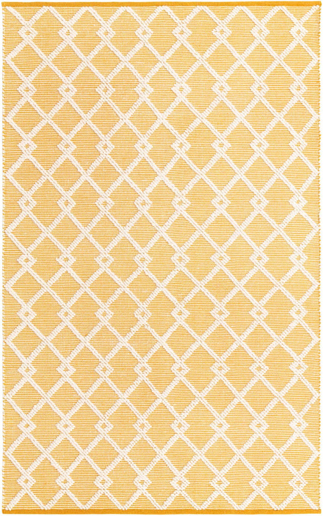 English Daisy 5' 1 x 8' Jill Zarin Dorset Rectangle Area Rug Premium Wool & Cotton Blend All Natural Pile Carpet for Bedrooms, Offices, Living Rooms, Dorms for Sale at Rug Engine