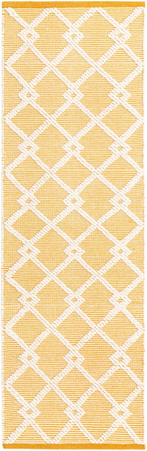 English Daisy 2' x 6' 1 Jill Zarin Dorset Runner Area Rug Premium Wool & Cotton Blend All Natural Pile Carpet for Bedrooms, Offices, Living Rooms, Dorms for Sale at Rug Engine