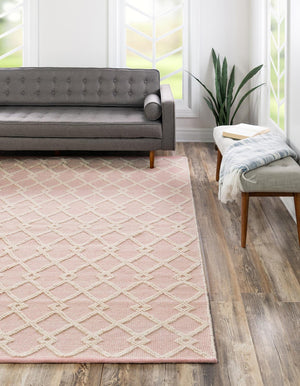 English Rose 10' x 10' Jill Zarin Dorset Square Area Rug Premium Wool & Cotton Blend All Natural Pile Carpet for Bedrooms, Offices, Living Rooms, Dorms for Sale at Rug Engine