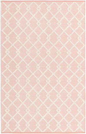 English Rose 5' 1 x 8' Jill Zarin Dorset Rectangle Area Rug Premium Wool & Cotton Blend All Natural Pile Carpet for Bedrooms, Offices, Living Rooms, Dorms for Sale at Rug Engine