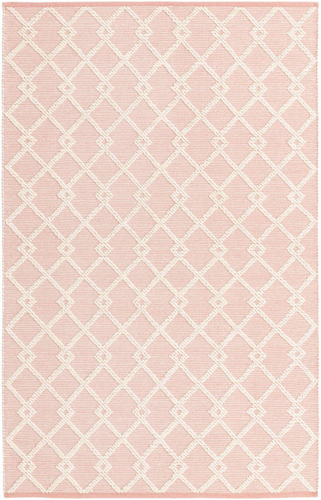 English Rose 5' 1 x 8' Jill Zarin Dorset Rectangle Area Rug Premium Wool & Cotton Blend All Natural Pile Carpet for Bedrooms, Offices, Living Rooms, Dorms for Sale at Rug Engine