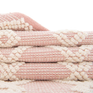 English Rose 2' 7 x 10' Jill Zarin Dorset Runner Area Rug Premium Wool & Cotton Blend All Natural Pile Carpet for Bedrooms, Offices, Living Rooms, Dorms for Sale at Rug Engine