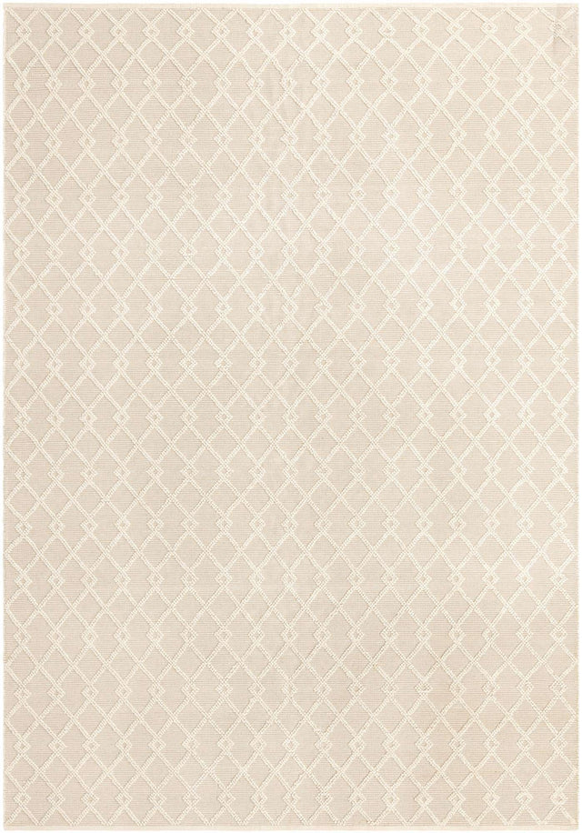 Vanilla Bean 10' x 14' 1 Jill Zarin Dorset Rectangle Area Rug Premium Wool & Cotton Blend All Natural Pile Carpet for Bedrooms, Offices, Living Rooms, Dorms for Sale at Rug Engine