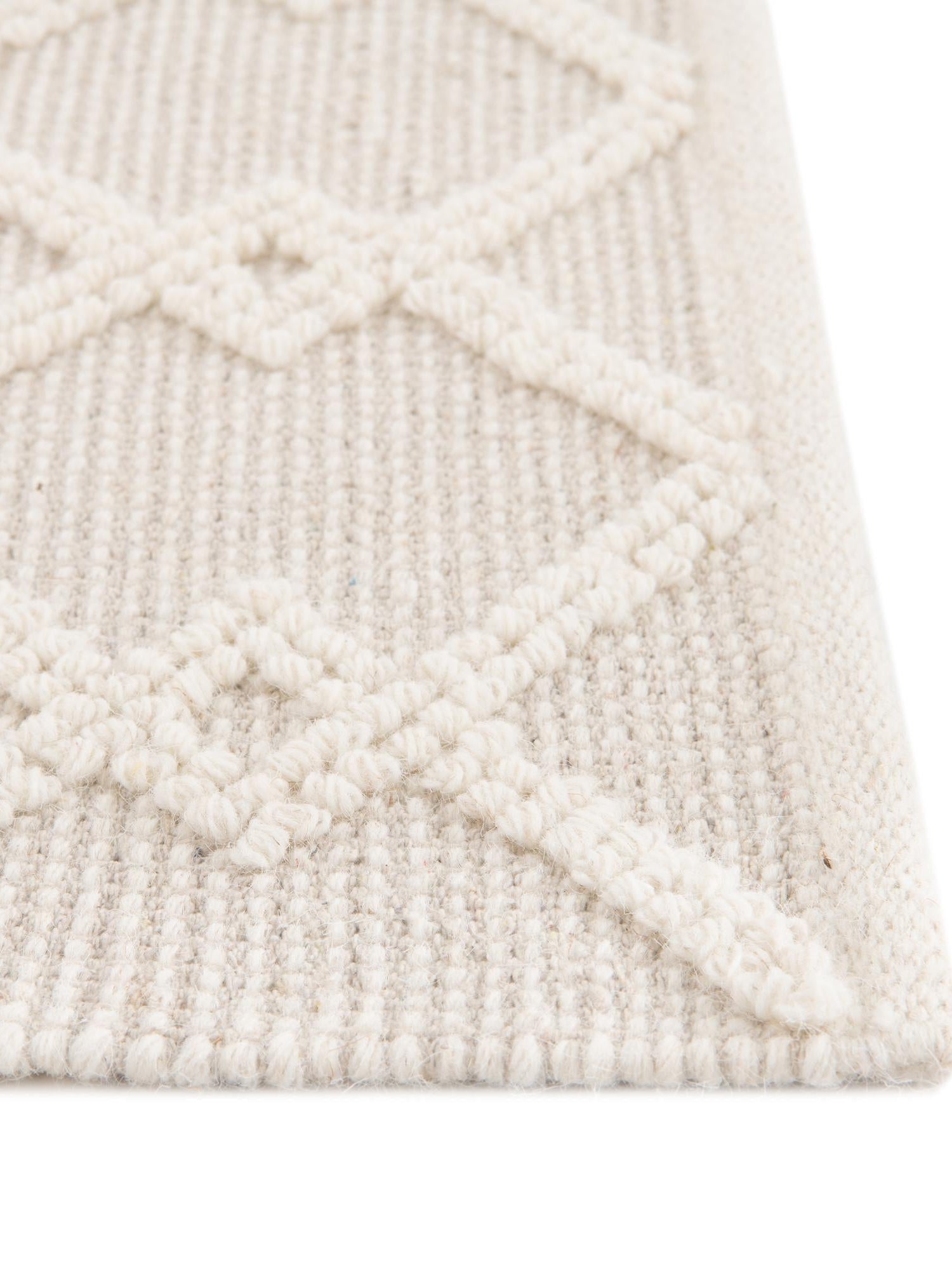 Vanilla Bean 2' 7 x 12' Jill Zarin Dorset Runner Area Rug Premium Wool & Cotton Blend All Natural Pile Carpet for Bedrooms, Offices, Living Rooms, Dorms for Sale at Rug Engine