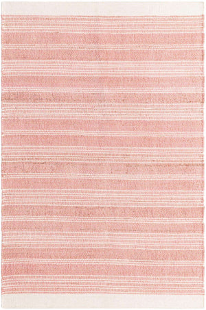 Blush Pink 5' 1 x 8' Lariat Rectangle Area Rug All Natural Jute & Wool With Cotton Backing Premium Carpet for Living Rooms, Dining, Office for Sale at Rug Engine