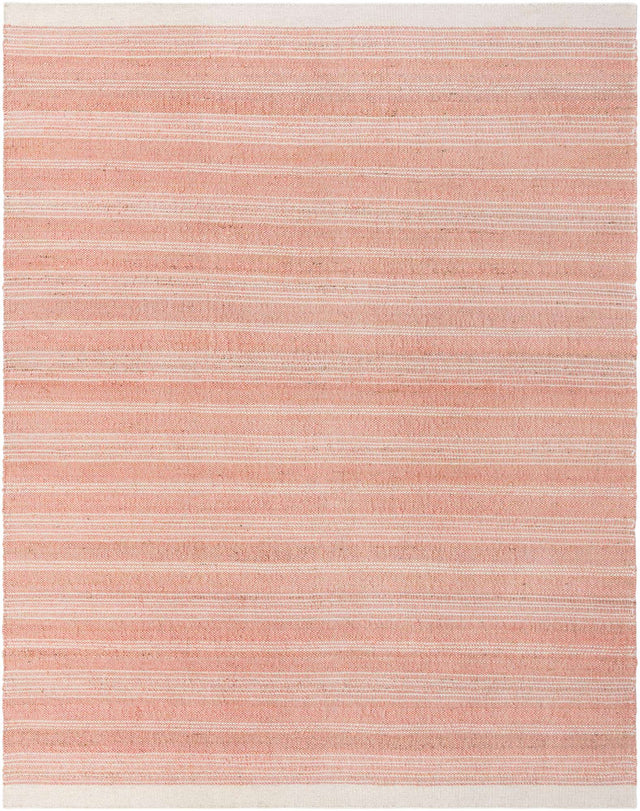 Blush Pink 9' x 12' Lariat Rectangle Area Rug All Natural Jute & Wool With Cotton Backing Premium Carpet for Living Rooms, Dining, Office for Sale at Rug Engine