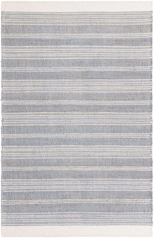 Gray 4' 1 x 6' 1 Lariat Rectangle Area Rug All Natural Jute & Wool With Cotton Backing Premium Carpet for Living Rooms, Dining, Office for Sale at Rug Engine
