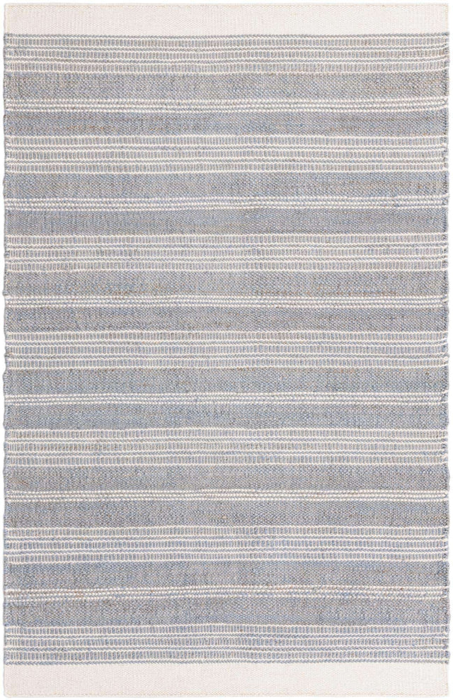 Gray 5' 1 x 8' Lariat Rectangle Area Rug All Natural Jute & Wool With Cotton Backing Premium Carpet for Living Rooms, Dining, Office for Sale at Rug Engine