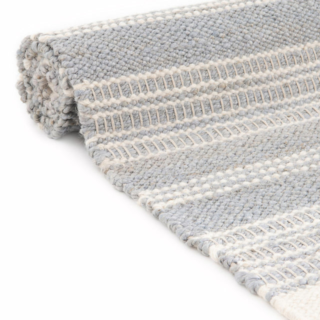 Gray 2' x 8' Lariat Runner Area Rug All Natural Jute & Wool With Cotton Backing Premium Carpet for Living Rooms, Dining, Office for Sale at Rug Engine