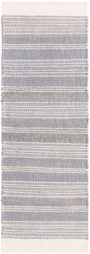 Gray 2' x 6' 1 Lariat Runner Area Rug All Natural Jute & Wool With Cotton Backing Premium Carpet for Living Rooms, Dining, Office for Sale at Rug Engine