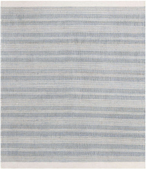 Gray 7' 10 x 10' Lariat Rectangle Area Rug All Natural Jute & Wool With Cotton Backing Premium Carpet for Living Rooms, Dining, Office for Sale at Rug Engine