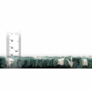 Hunter Green 7' 10 x 10' Lariat Rectangle Area Rug All Natural Jute & Wool With Cotton Backing Premium Carpet for Living Rooms, Dining, Office for Sale at Rug Engine