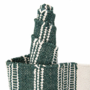 Hunter Green 2' 2 x 3' 1 Lariat Rectangle Area Rug All Natural Jute & Wool With Cotton Backing Premium Carpet for Living Rooms, Dining, Office for Sale at Rug Engine