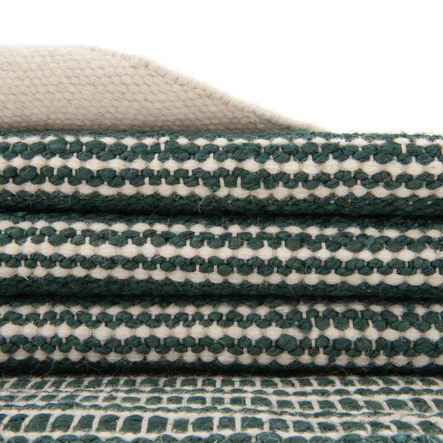 Hunter Green 2' 2 x 3' 1 Lariat Rectangle Area Rug All Natural Jute & Wool With Cotton Backing Premium Carpet for Living Rooms, Dining, Office for Sale at Rug Engine