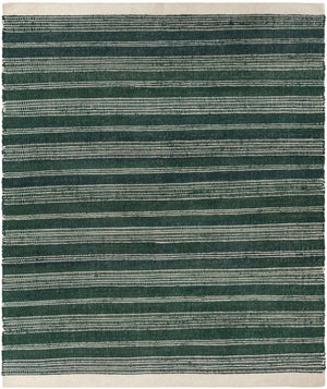 Hunter Green 7' 10 x 10' Lariat Rectangle Area Rug All Natural Jute & Wool With Cotton Backing Premium Carpet for Living Rooms, Dining, Office for Sale at Rug Engine