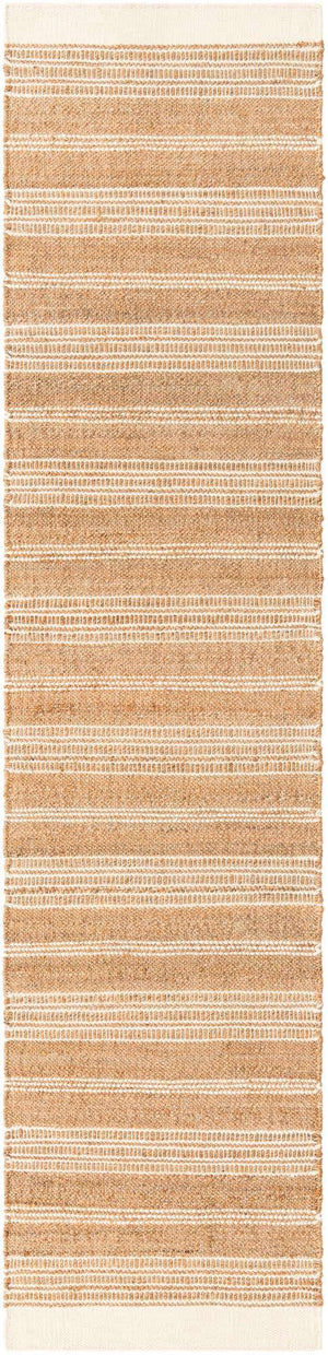 Natural 2' 7 x 12' Lariat Runner Area Rug All Natural Jute & Wool With Cotton Backing Premium Carpet for Living Rooms, Dining, Office for Sale at Rug Engine
