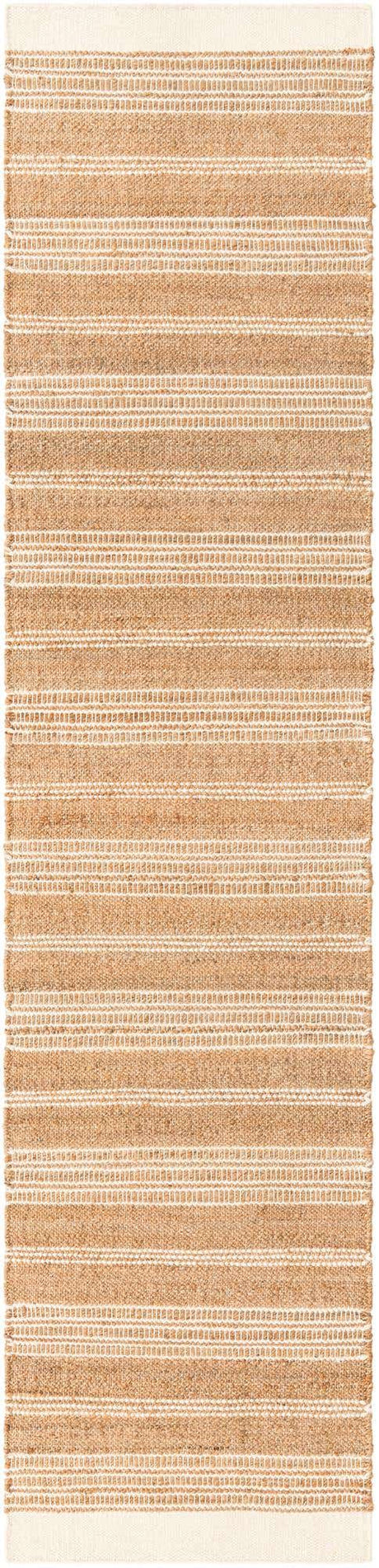 Natural 2' 7 x 12' Lariat Runner Area Rug All Natural Jute & Wool With Cotton Backing Premium Carpet for Living Rooms, Dining, Office for Sale at Rug Engine