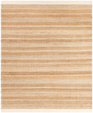 Natural 7' 10 x 10' Lariat Rectangle Area Rug All Natural Jute & Wool With Cotton Backing Premium Carpet for Living Rooms, Dining, Office for Sale at Rug Engine
