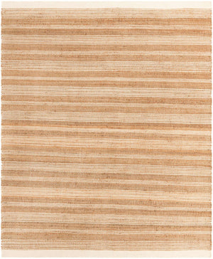 Natural 9' x 12' Lariat Rectangle Area Rug All Natural Jute & Wool With Cotton Backing Premium Carpet for Living Rooms, Dining, Office for Sale at Rug Engine