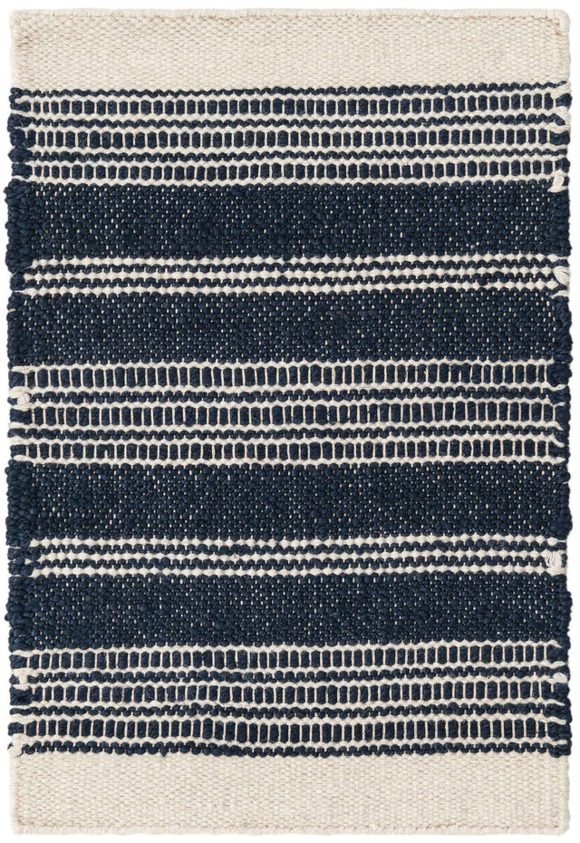 Navy Blue 2' 2 x 3' 1 Lariat Rectangle Area Rug All Natural Jute & Wool With Cotton Backing Premium Carpet for Living Rooms, Dining, Office for Sale at Rug Engine