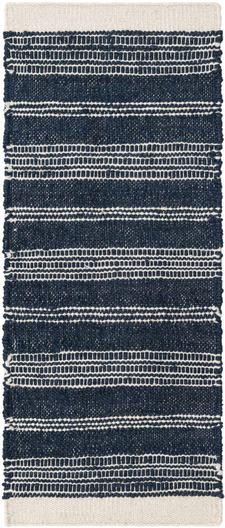 Navy Blue 2' x 5' 1 Lariat Runner Area Rug All Natural Jute & Wool With Cotton Backing Premium Carpet for Living Rooms, Dining, Office for Sale at Rug Engine
