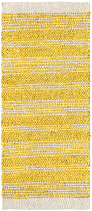 Sunshine Yellow 2' x 5' 1 Lariat Runner Area Rug All Natural Jute & Wool With Cotton Backing Premium Carpet for Living Rooms, Dining, Office for Sale at Rug Engine