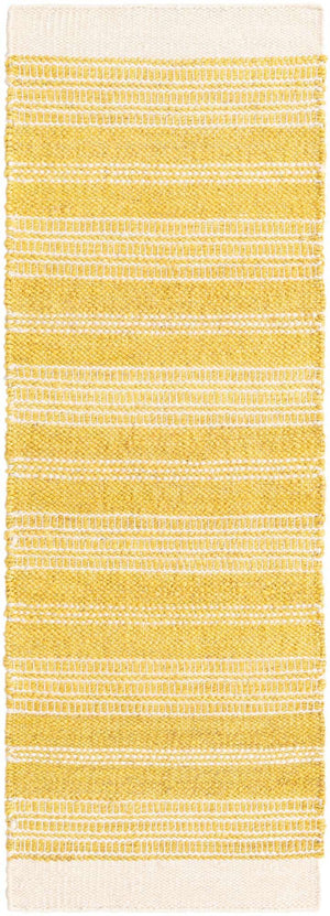 Sunshine Yellow 2' x 6' 1 Lariat Runner Area Rug All Natural Jute & Wool With Cotton Backing Premium Carpet for Living Rooms, Dining, Office for Sale at Rug Engine