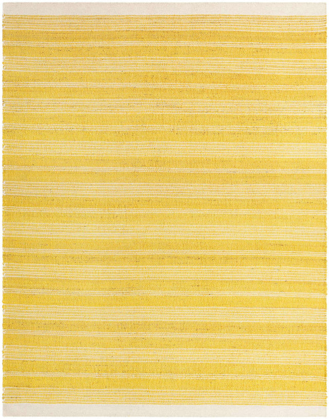 Sunshine Yellow 9' x 12' Lariat Rectangle Area Rug All Natural Jute & Wool With Cotton Backing Premium Carpet for Living Rooms, Dining, Office for Sale at Rug Engine