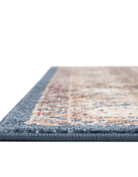 Blue 5' 3 x 5' 3 Utopia Square Area Rug Traditional Vintage Persian Inspired Vivid Color Durable Carpet for Unique Interiors for Sale at Rug Engine