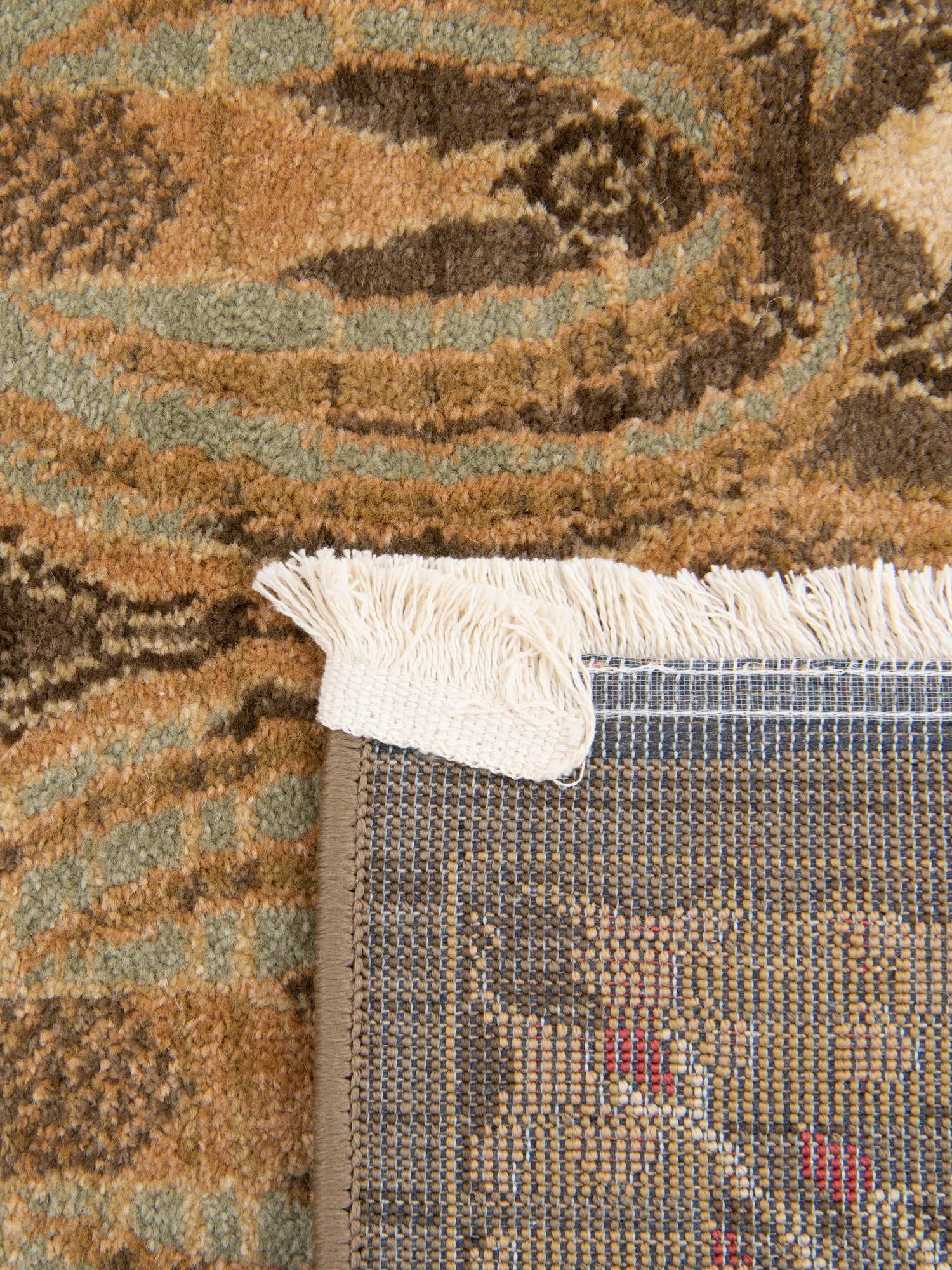 Brown 6' 1 x 6' 1 Edinburgh Square Area Rug 100% Polypropylene Easy Clean With Cotton Backing Traditional Classic Design Carpet for Living, Dining Room, Office for Sale at Rug Engine