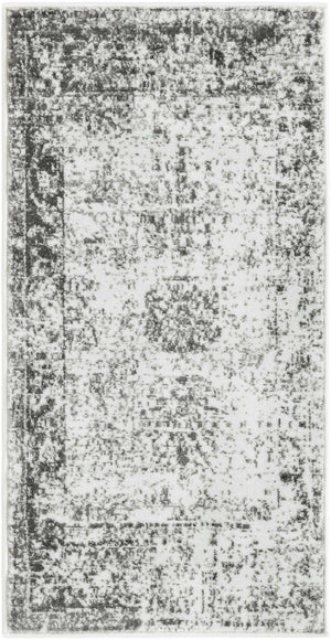 Gray 2' x 4' 1 Sofia Runner Area Rug Durable Easy Clean Stain Resistant Unique Carpet for Affordable Interior Home Design for Sale at Rug Engine