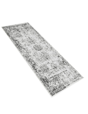 Gray 2' x 5' 1 Sofia Runner Area Rug Durable Easy Clean Stain Resistant Unique Carpet for Affordable Interior Home Design for Sale at Rug Engine