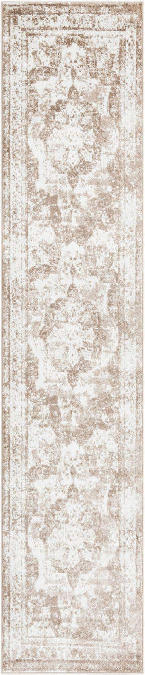 Beige 3' x 12' Sofia Runner Rug