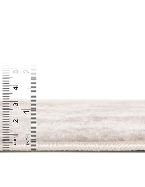 Beige 3' 1 x 6' 1 Sofia Semicircle Hearth Rug