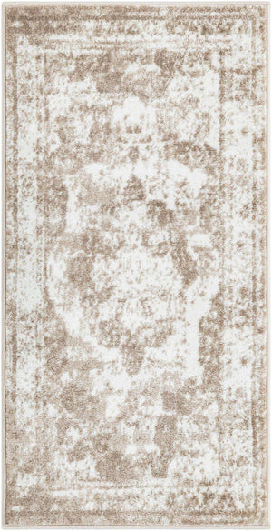 Beige 2' x 4' Sofia Runner Rug