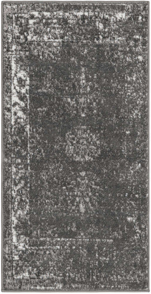 Dark Gray 2' x 4' Sofia Runner Rug