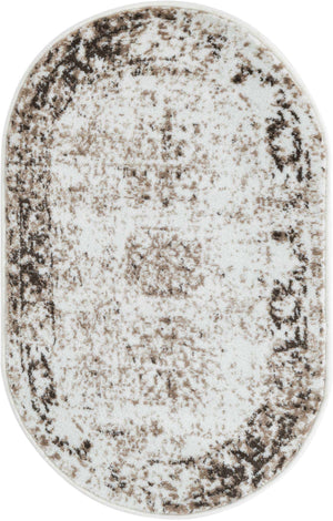 Beige 2' x 3' 1 Sofia Oval Rug