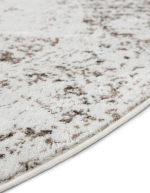 Beige 3' 1 x 6' 1 Sofia Semicircle Hearth Rug