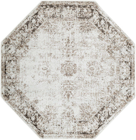 Beige 6' 1 x 6' 1 Sofia Octagon Rug