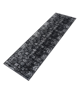 Black 3' x 12' Sofia Runner Rug