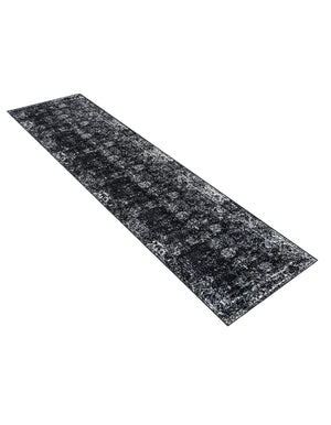Black 3' x 12' Sofia Runner Rug